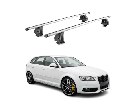 Krovni nosači AUDI A3 SPORTBACK II 2005-2013 | aluminij | Molydon