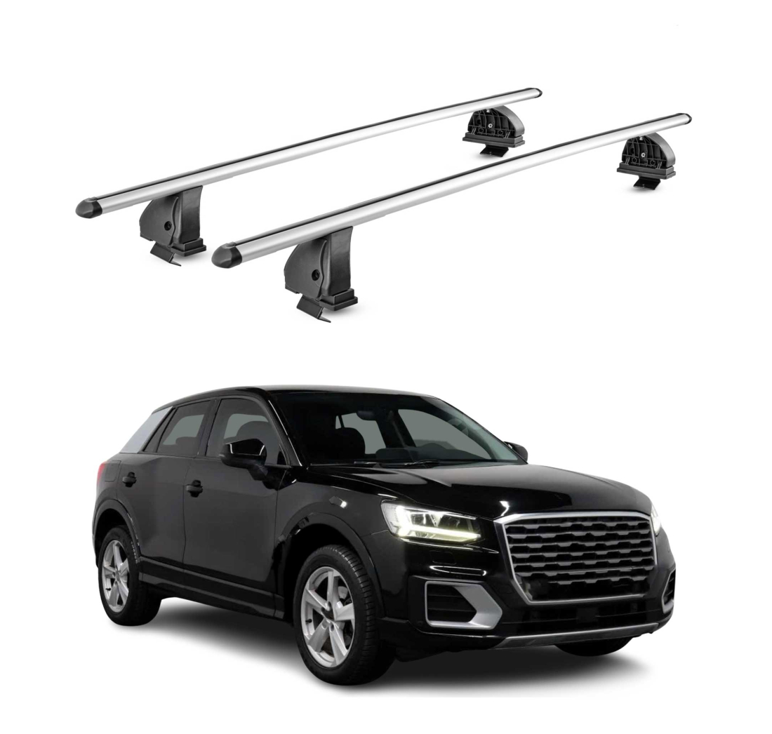 Krovni nosači AUDI Q2 2017- | aluminij | Molydon