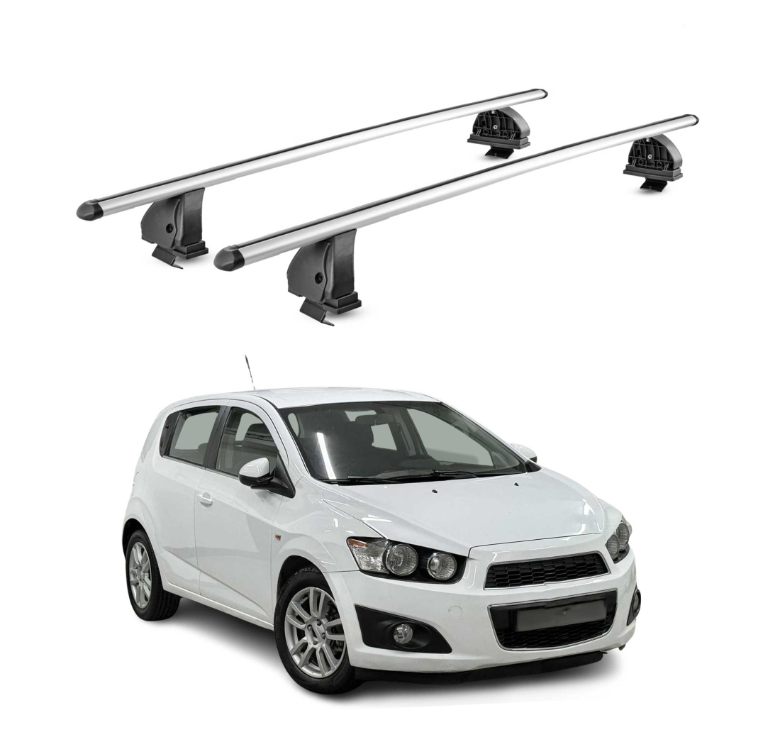 Krovni nosači CHEVROLET AVEO II HB 2012-2016 | aluminij | Molydon