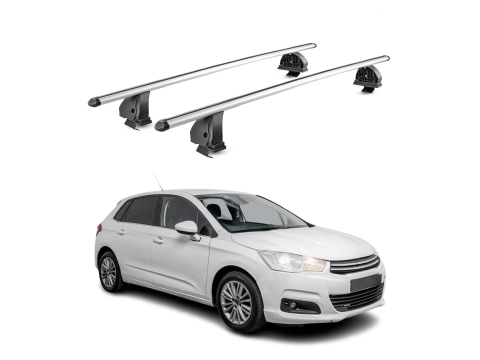 Krovni nosači CITROEN C4 II 2010-2018 | aluminij | Molydon