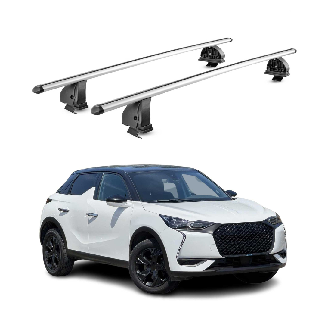 Krovni nosači DS 3 CROSSBACK 2018- | aluminij | Molydon