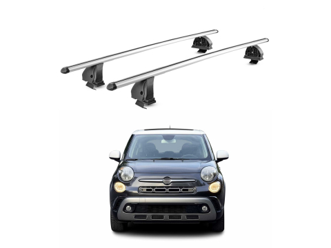 Krovni nosači FIAT 500 L / 500 L LIVING 2012-2022 | aluminij | Molydon