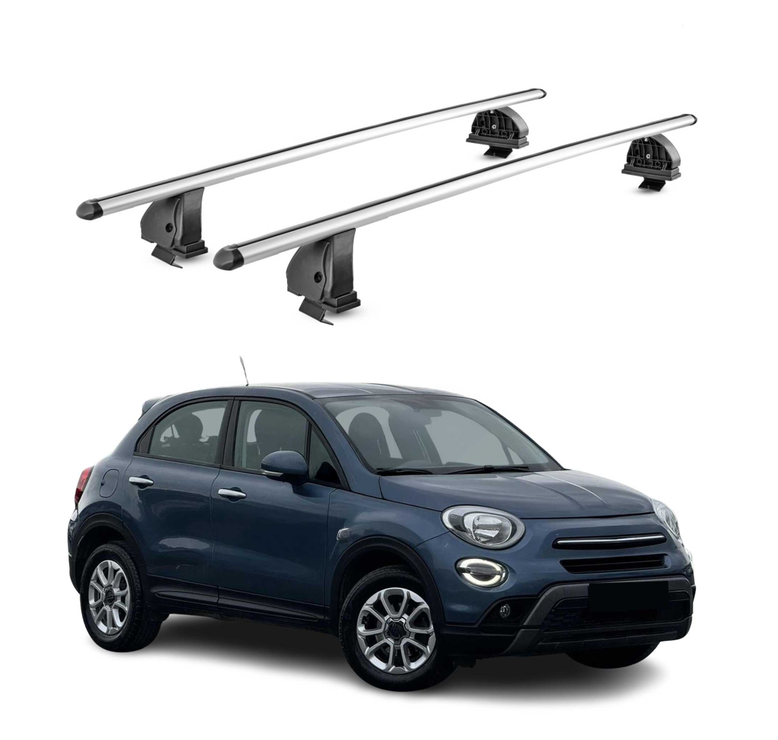 Krovni nosači FIAT 500 X 2015- | aluminij | Molydon