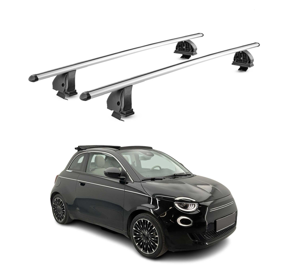 Krovni nosači FIAT 500E 2020- | aluminij | Molydon
