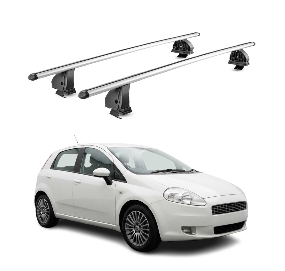 Krovni nosači FIAT GRANDE PUNTO \ PUNTO Evo 2005-2018 | aluminij | Molydon