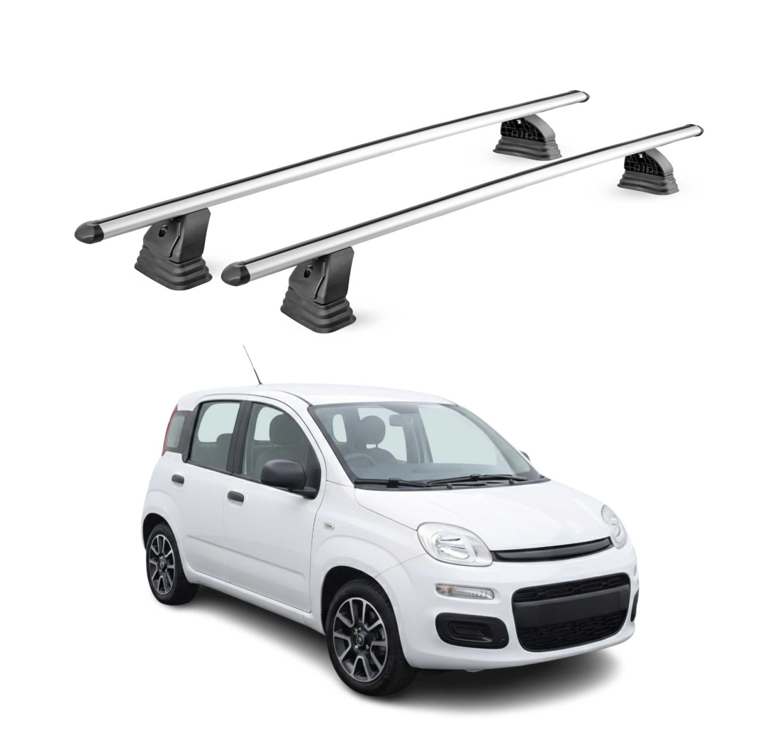 Krovni nosači FIAT PANDA III 2012- | aluminij | Molydon