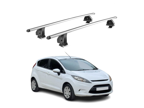 Krovni nosači FORD FIESTA VI HB 2008-2016 | aluminij | Molydon