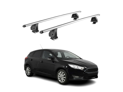 Krovni nosači FORD FOCUS III HB SW 2011-2018 | aluminij | Molydon