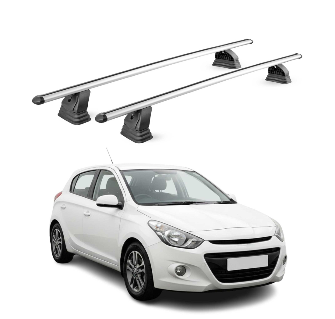 Krovni nosači HYUNDAI i20 II 2014-2020 | aluminij | Molydon