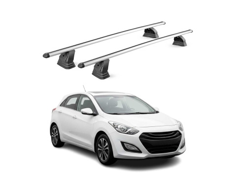 Krovni nosači HYUNDAI i30 II 2012-2016 | aluminij | Molydon