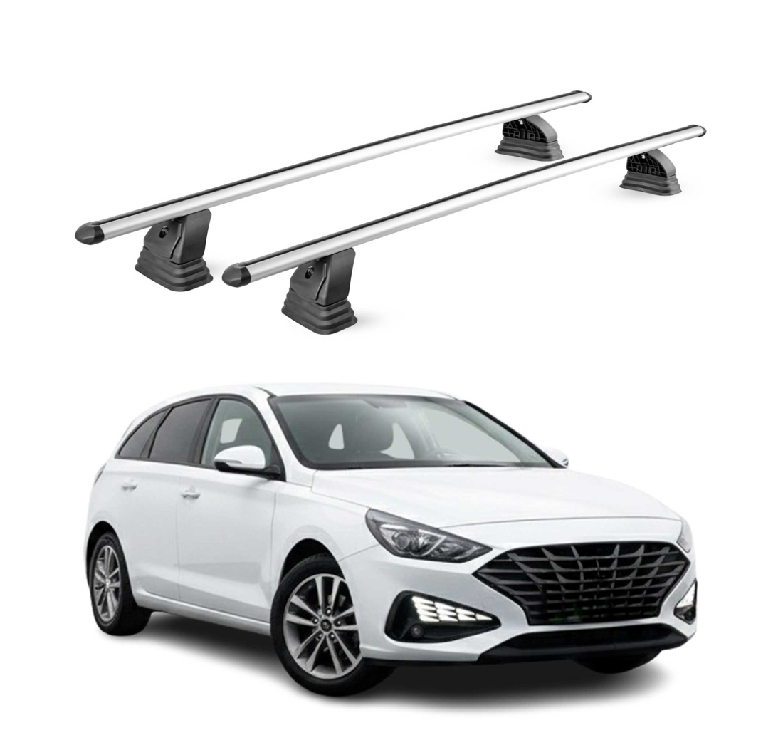 Krovni nosači HYUNDAI i30 III 2017- | aluminij | Molydon