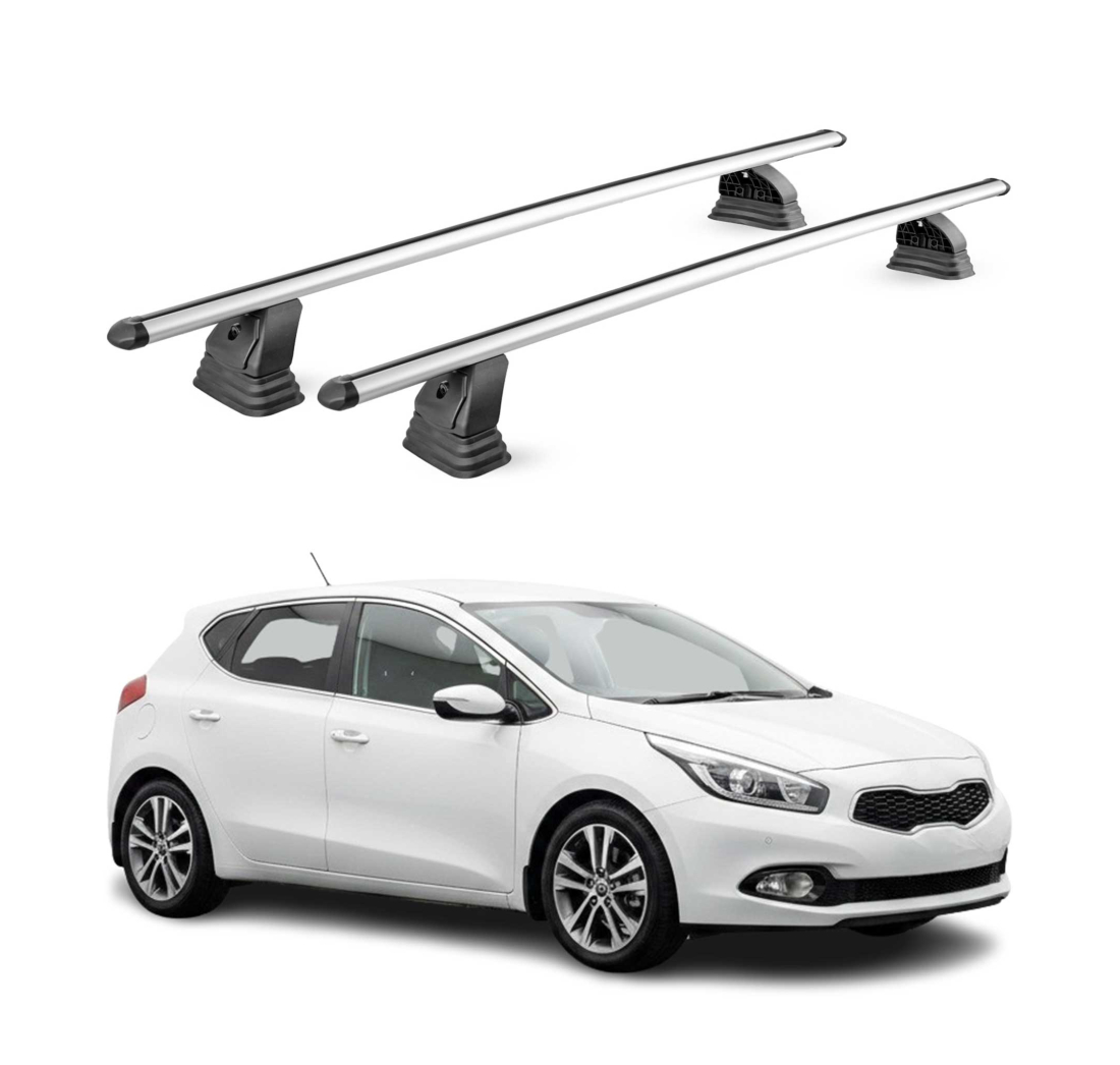 Krovni nosači KIA CEE'D II 2012-2018 | aluminij | Molydon