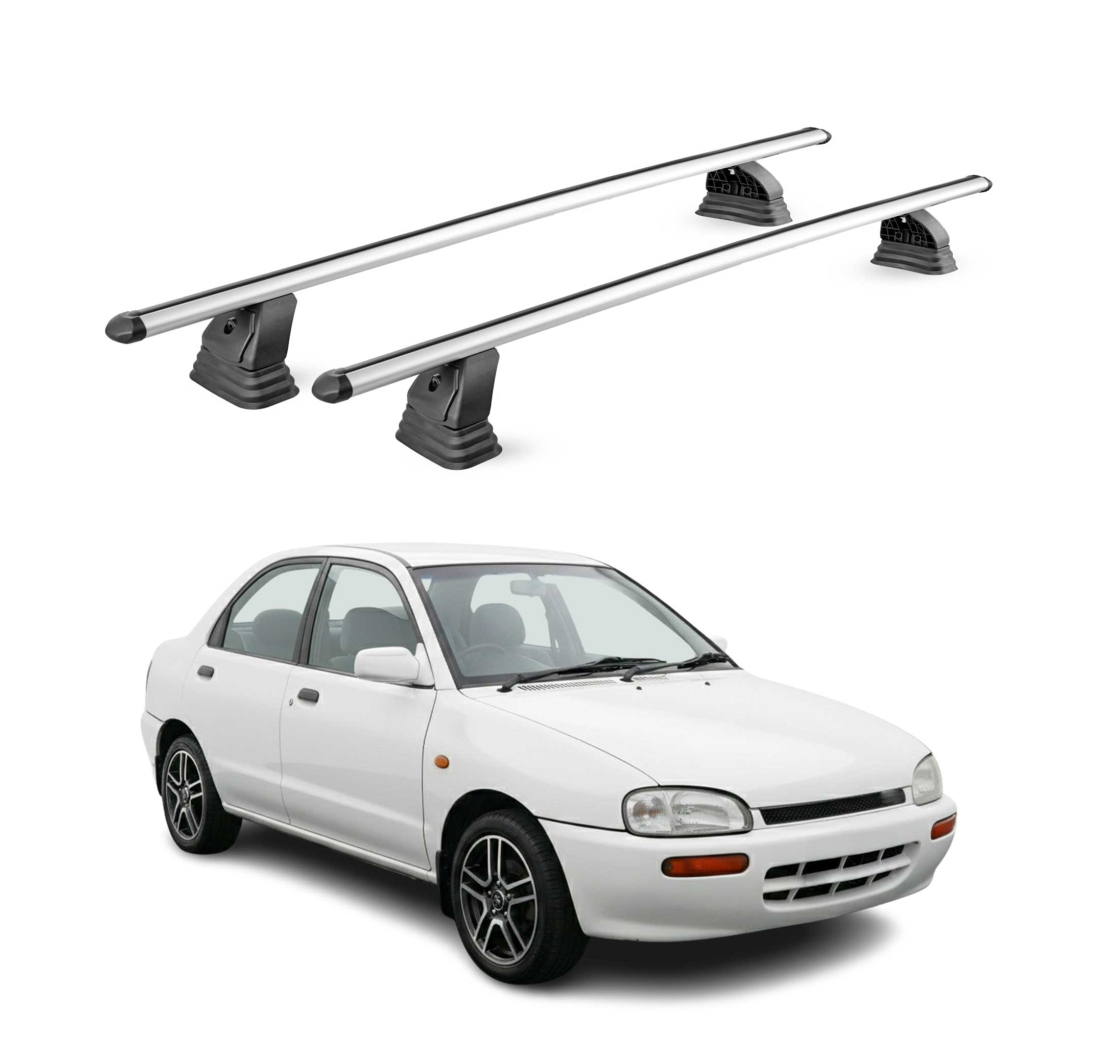 Krovni nosači MAZDA 121 1996-2002 | aluminij | Molydon