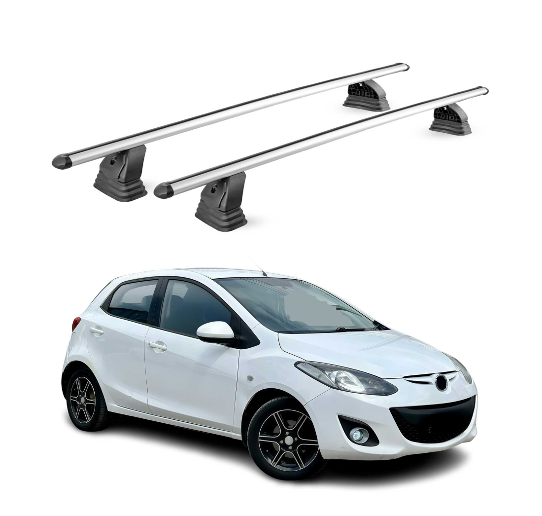 Krovni nosači MAZDA 2 II HB 2007-2014 | aluminij | Molydon