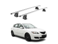 Krovni nosači MAZDA 3 I 2004-2009 | aluminij | Molydon