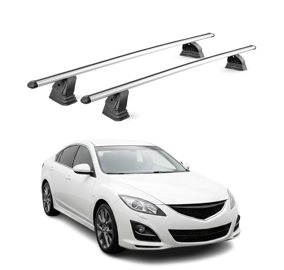 Krovni nosači MAZDA 6 II SD 2007-2012 | aluminij | Molydon
