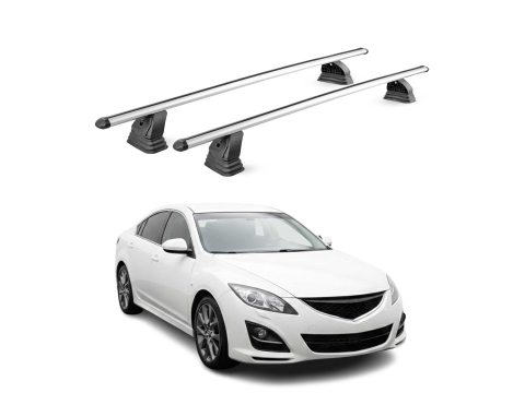 Krovni nosači MAZDA 6 II SD 2007-2012 | aluminij | Molydon