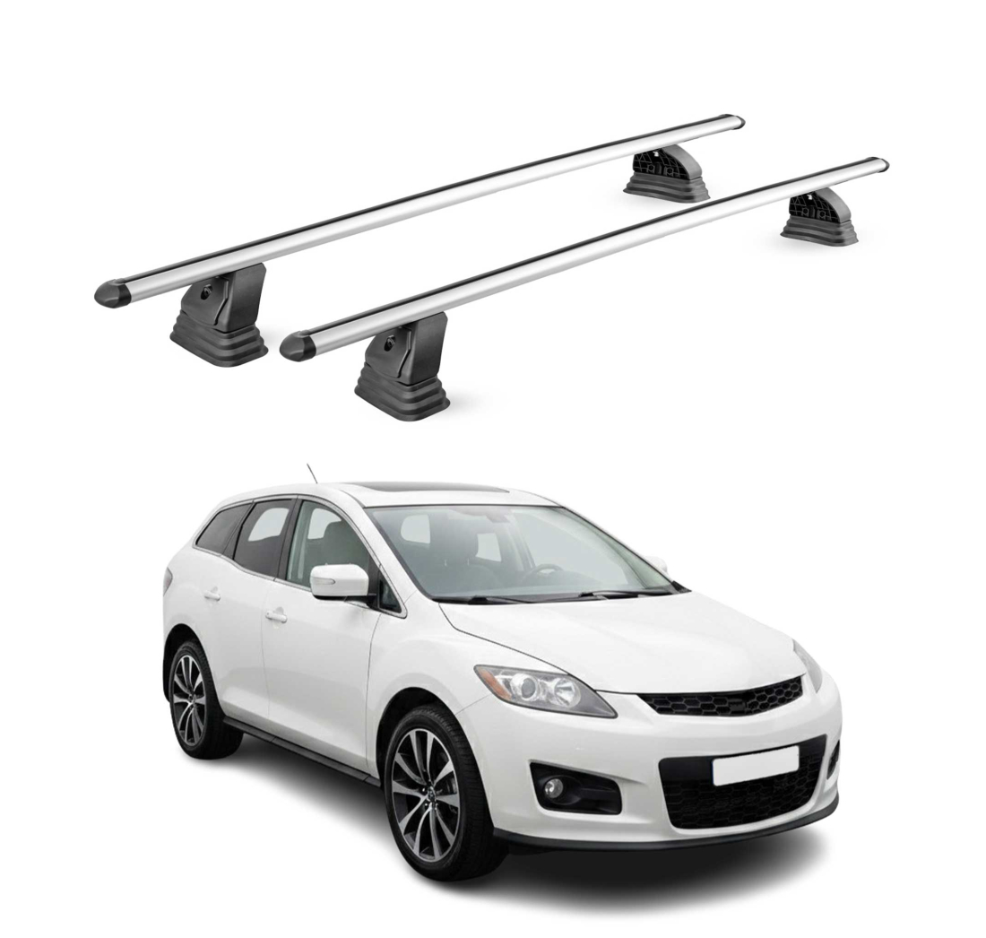 Krovni nosači MAZDA CX-7 2006-2012 | aluminij | Molydon