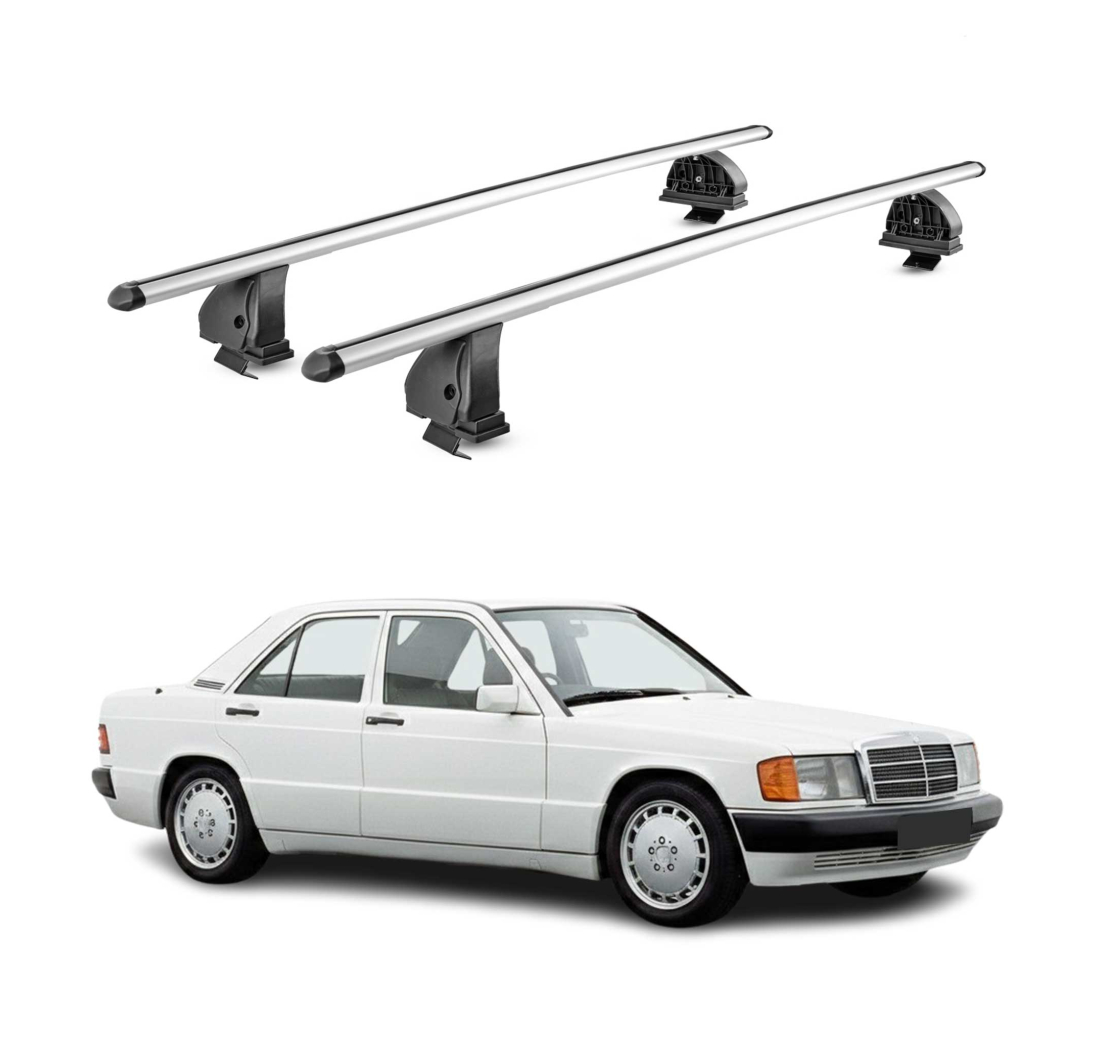 Krovni nosači MERCEDES 190 W201 1982-1993 | aluminij | Molydon