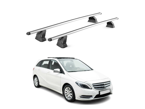Krovni nosači MERCEDES B CLASS W246 2012-2018 | aluminij | Molydon