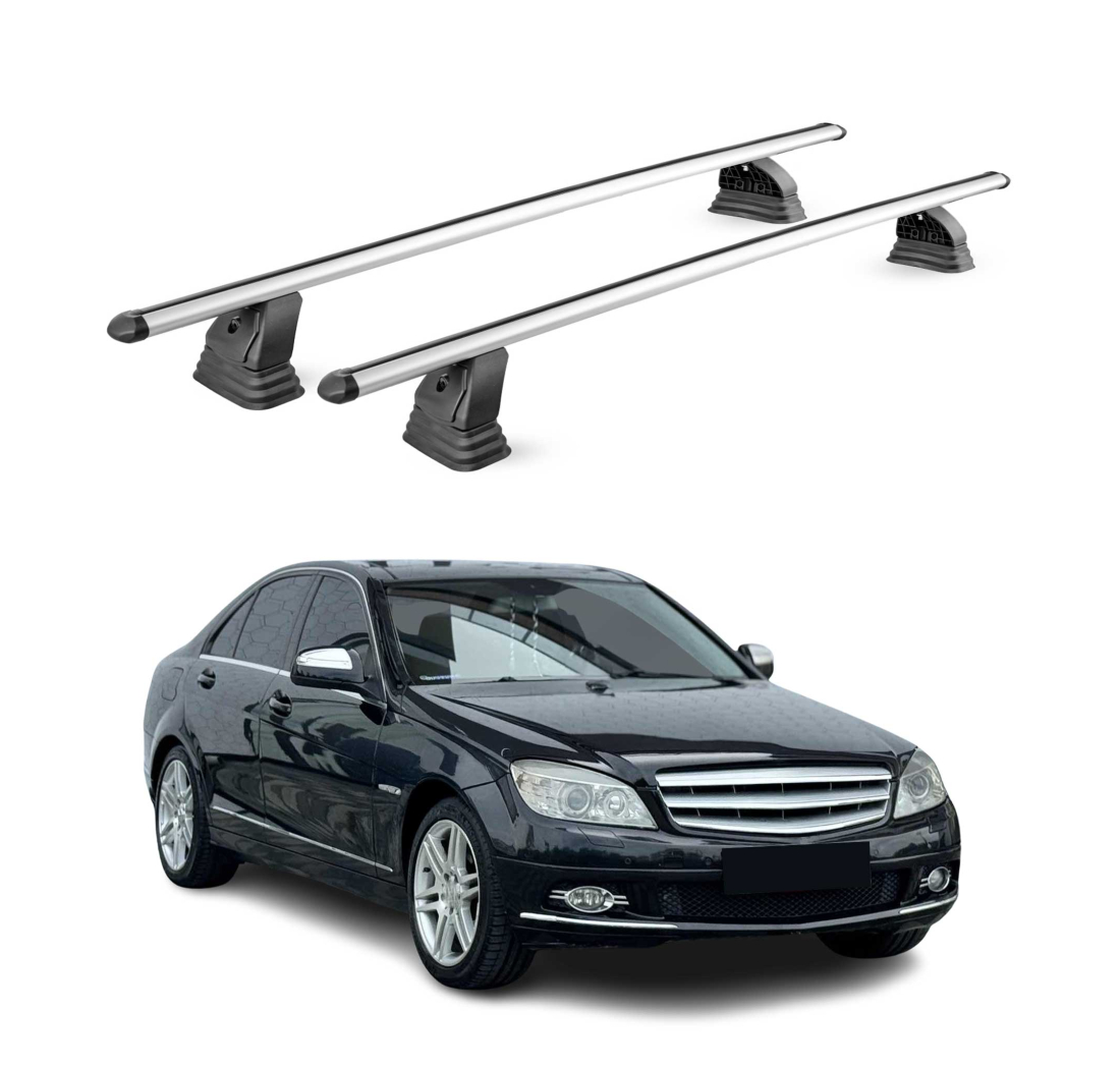 Krovni nosači MERCEDES C CLASS W204 2008-2014 | aluminij | Molydon