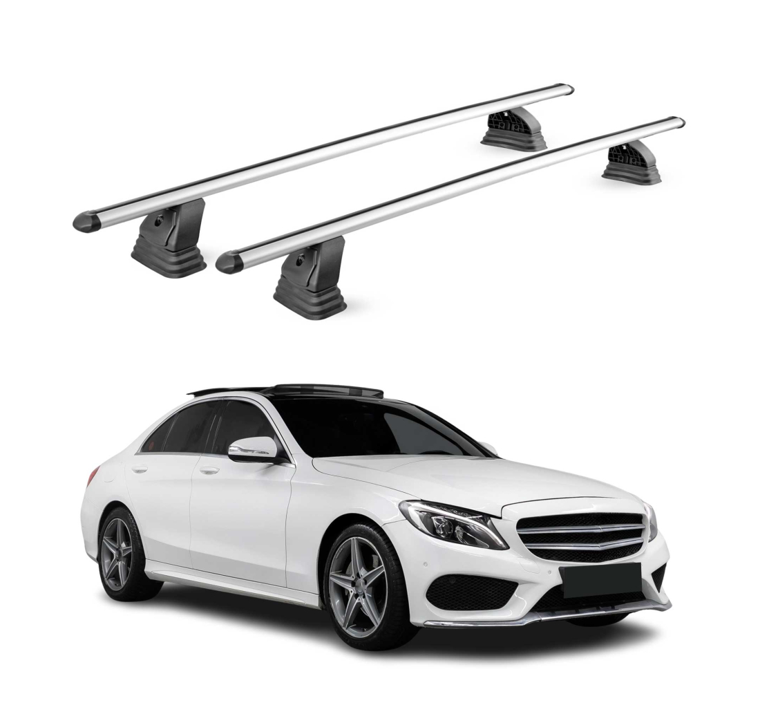 Krovni nosači MERCEDES C CLASS W205 2015-2021 | aluminij | Molydon