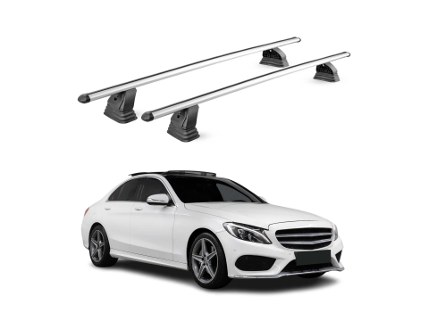 Krovni nosači MERCEDES C CLASS W205 2015-2021 | aluminij | Molydon