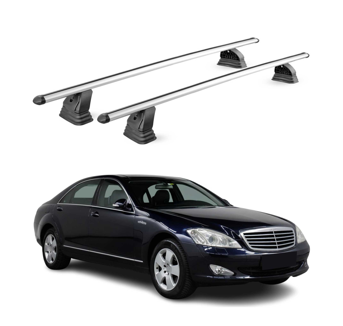 Krovni nosači MERCEDES S CLASS W221 2006-2013 | aluminij | Molydon