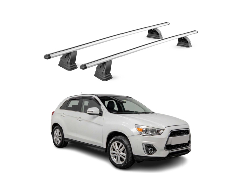 Krovni nosači MITSUBISHI ASX I 2010-2022 | aluminij | Molydon