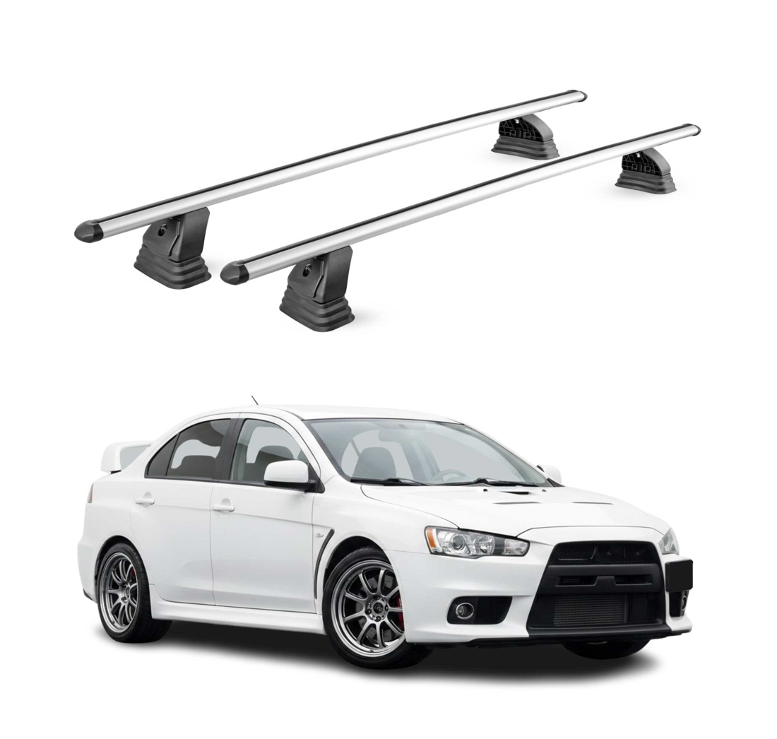 Krovni nosači MITSUBISHI LANCER Evo 10 2008-2015 | aluminij | Molydon