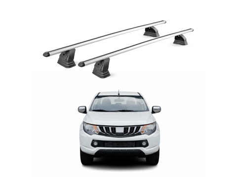 Krovni nosači MITSUBISHI TRITON DOUBLE CAB / SINGLE CAB 2014- | aluminij | Molydon