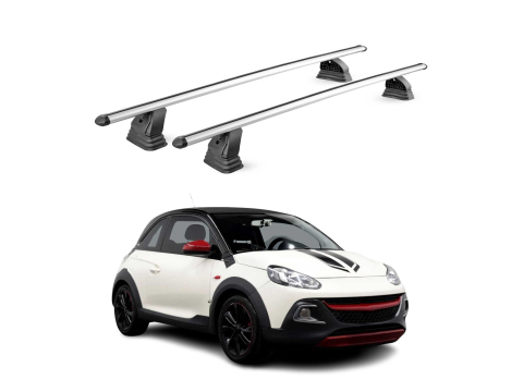 Krovni nosači OPEL ADAM 2013-2019 | aluminij | Molydon