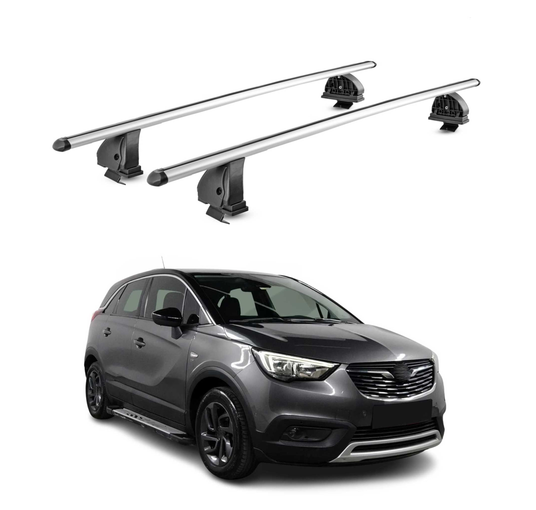 Krovni nosači OPEL CROSSLAND X 2017- | aluminij | Molydon