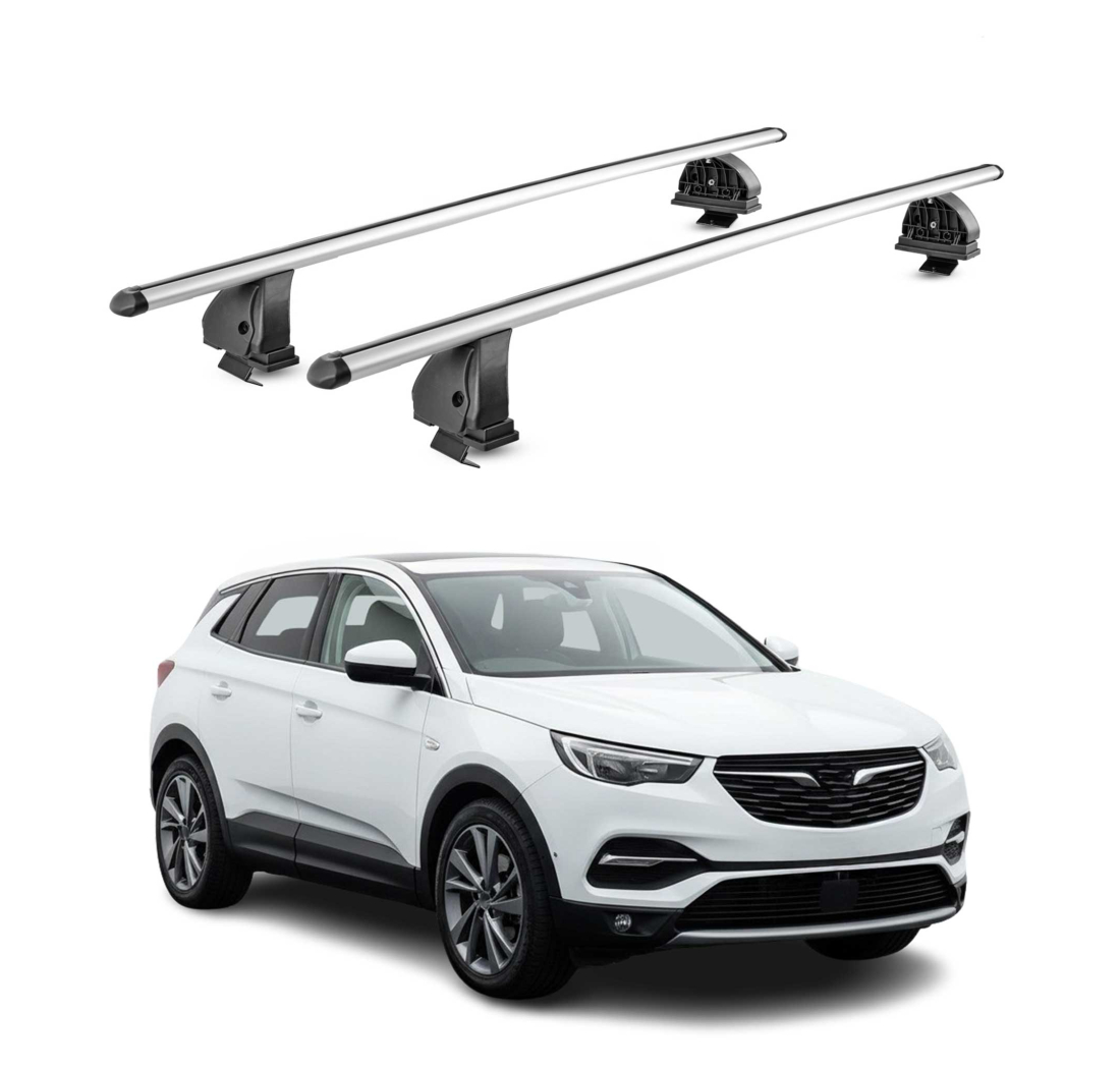 Krovni nosači OPEL GRANDLAND X 2017- | aluminij | Molydon