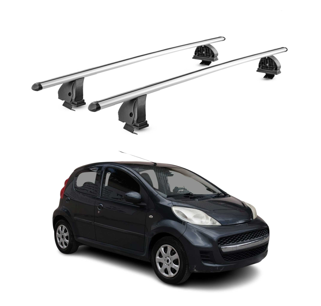 Krovni nosači PEUGEOT 107 2005-2014 | aluminij | Molydon