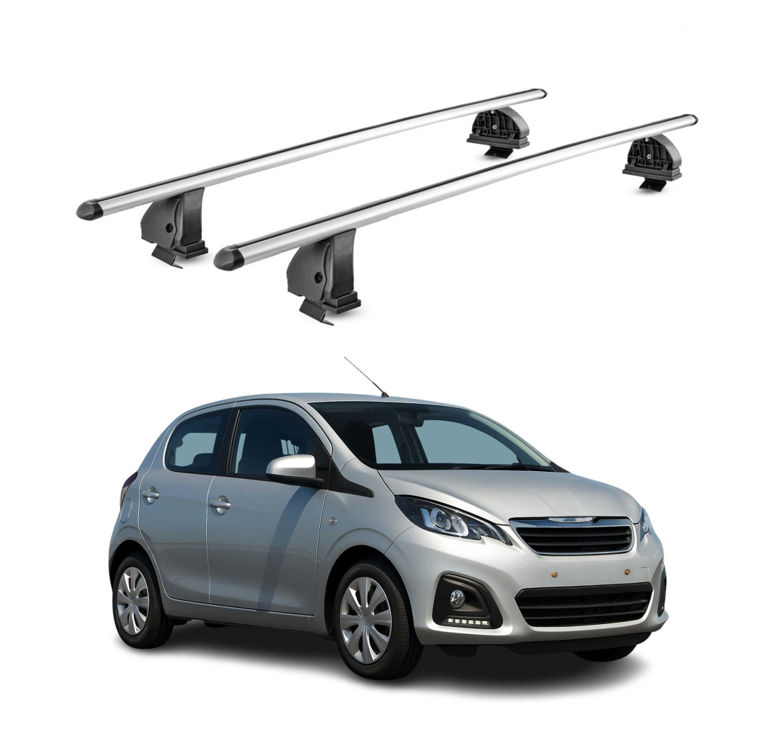 Krovni nosači PEUGEOT 108 2014-2021 | aluminij | Molydon