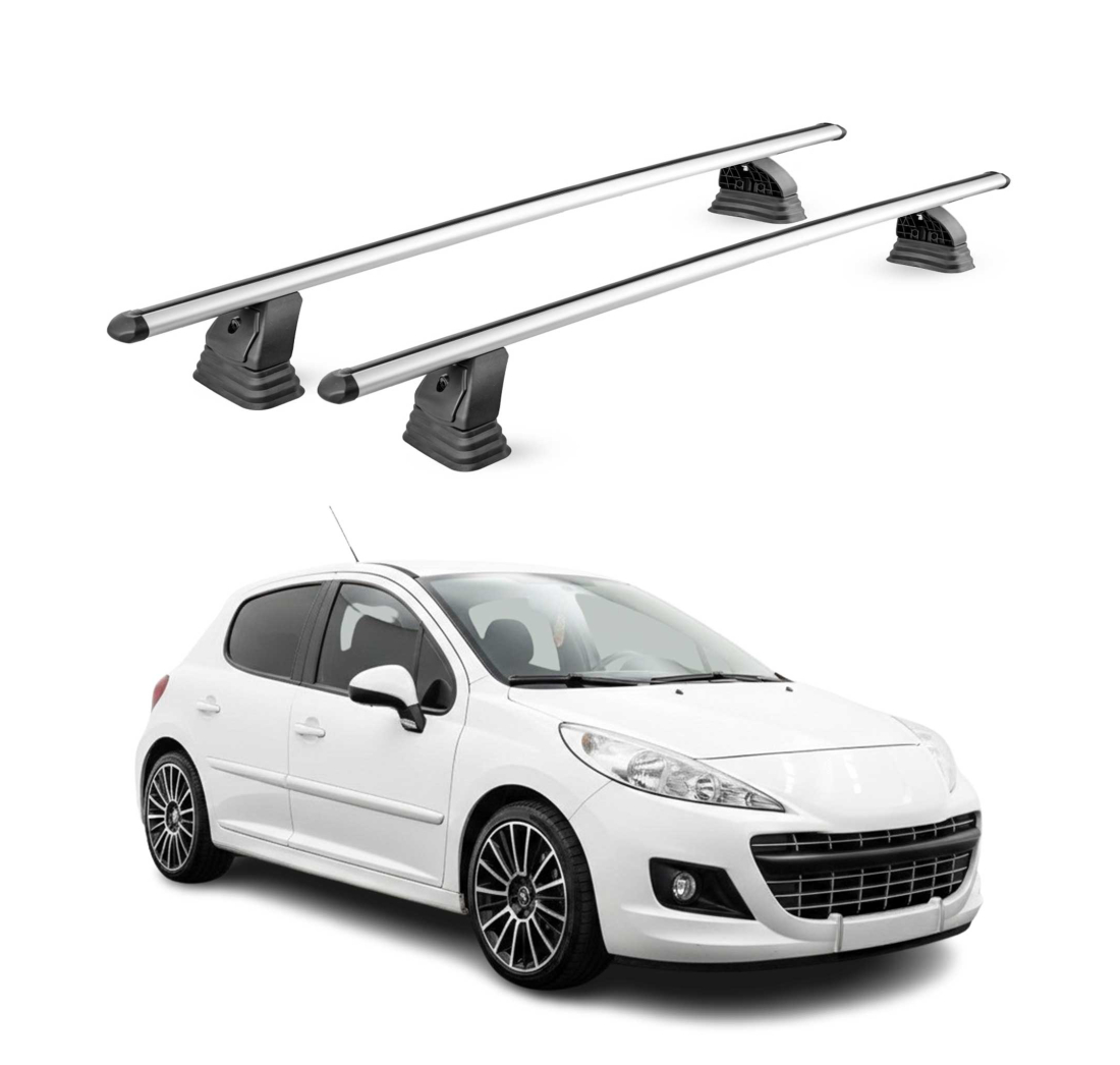 Krovni nosači PEUGEOT 207 2006-2015 | aluminij | Molydon