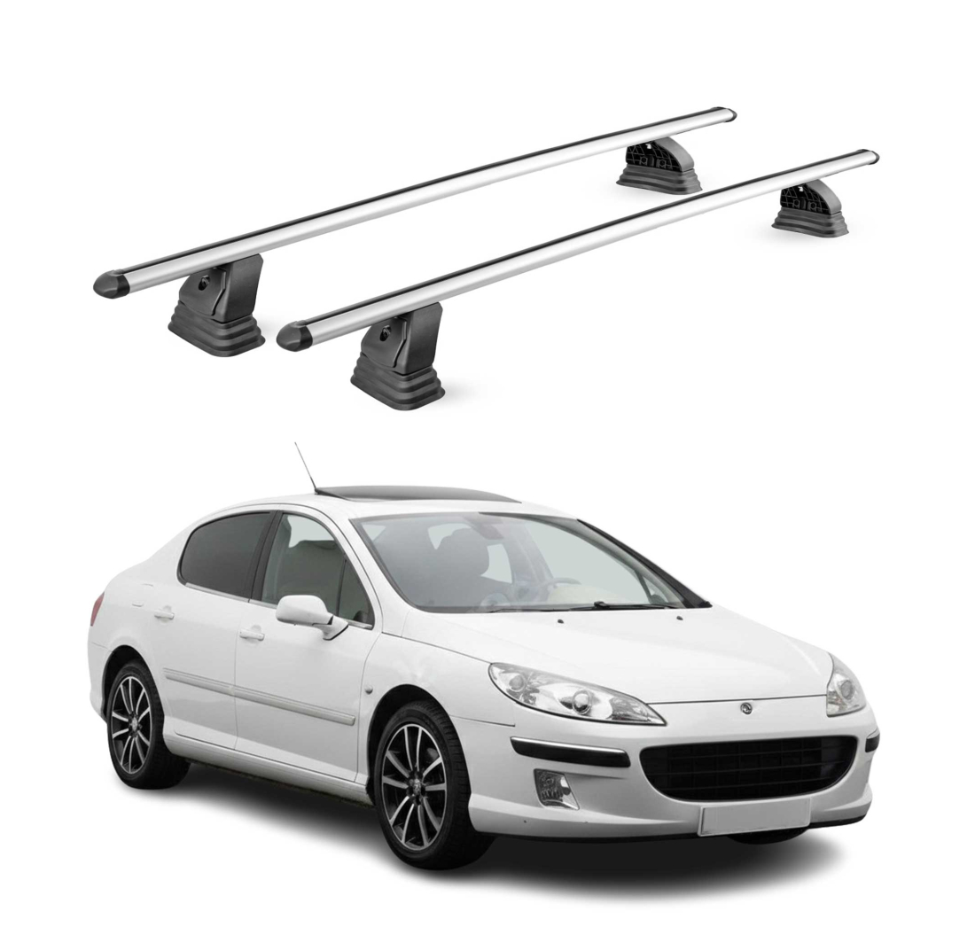Krovni nosači PEUGEOT 407 2004-2011 | aluminij | Molydon