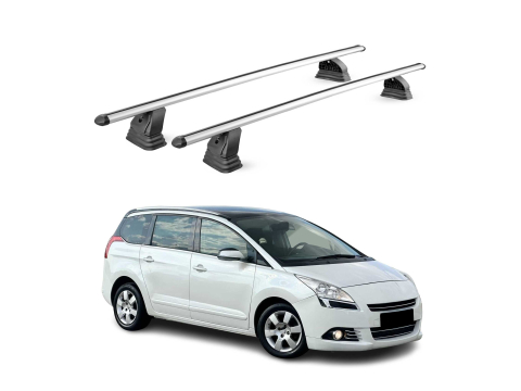 Krovni nosači PEUGEOT 5008 I (NO RAILS) 2009-2016 | aluminij | Molydon