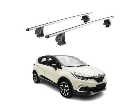 Krovni nosači RENAULT CAPTUR I 2013-2019 | aluminij | Molydon