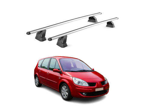 Krovni nosači RENAULT GRAND SCENIC 2003-2009 | aluminij | Molydon