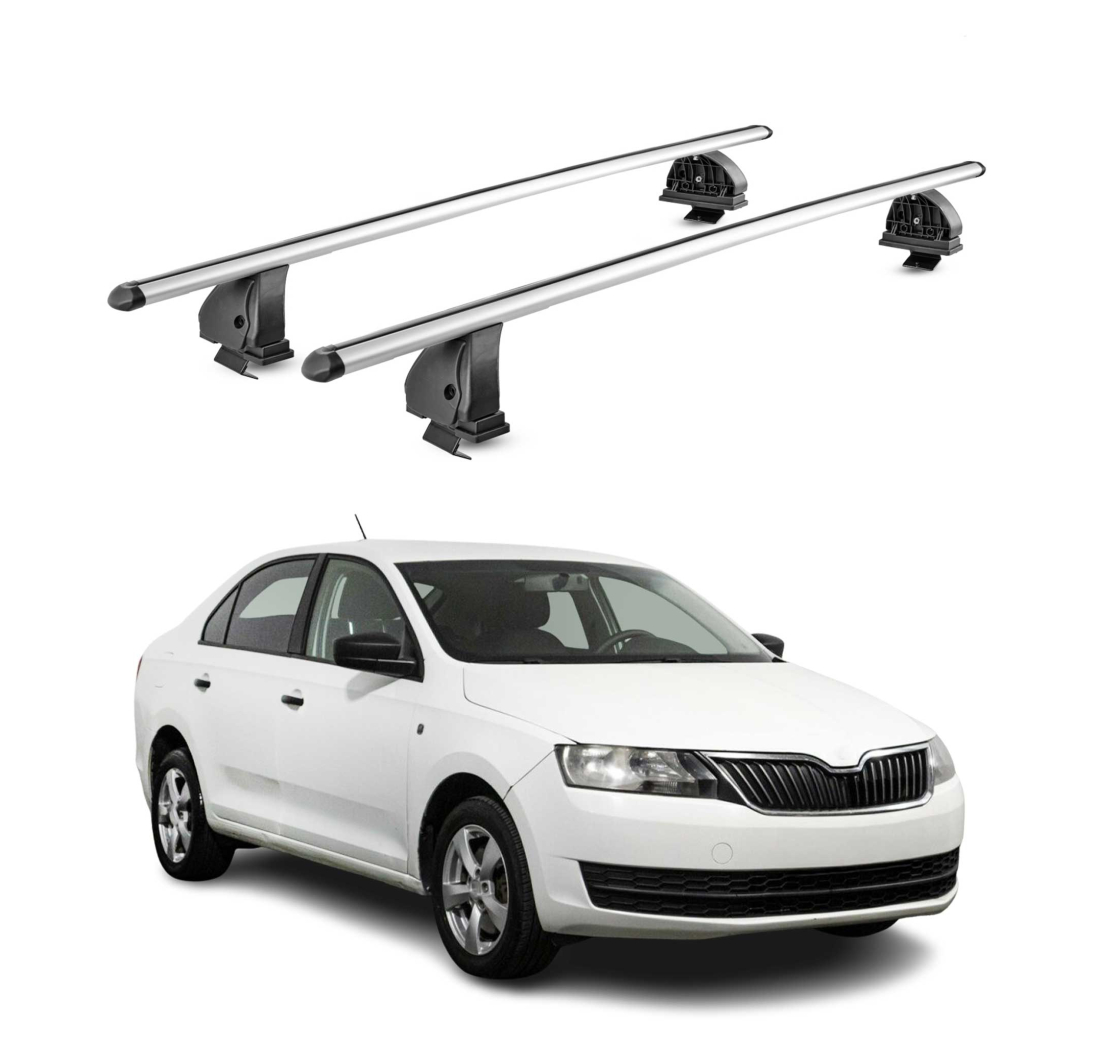 Krovni nosači SKODA RAPID 2012-2019 | aluminij | Molydon