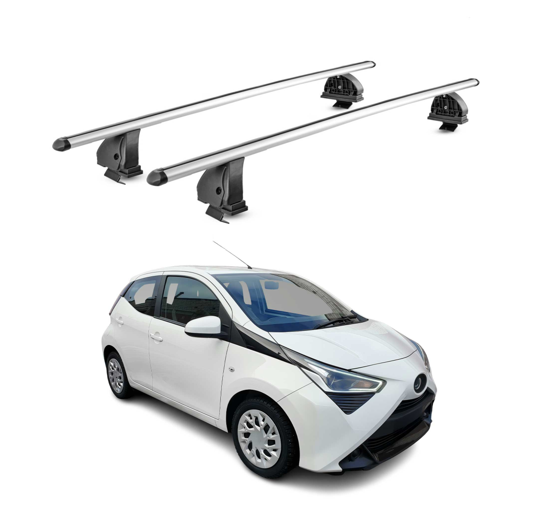 Krovni nosači TOYOTA AYGO II 2014-2022 | aluminij | Molydon