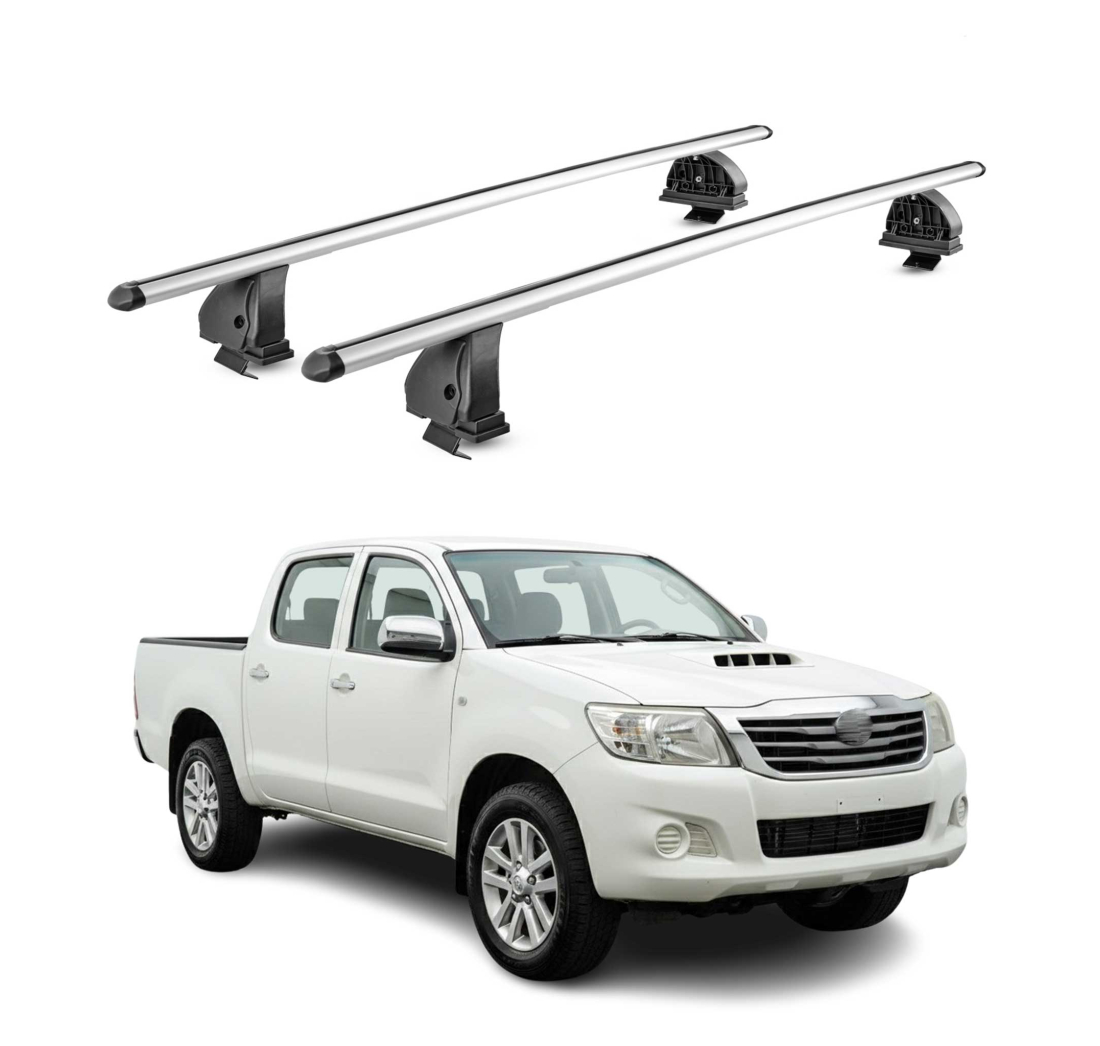 Krovni nosači TOYOTA HILUX VII 2005-2015 | aluminij | Molydon