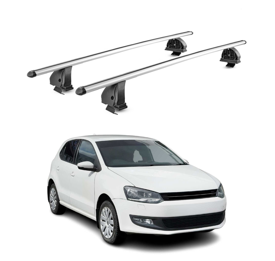 Krovni nosači VW POLO V 2009-2017 | aluminij | Molydon