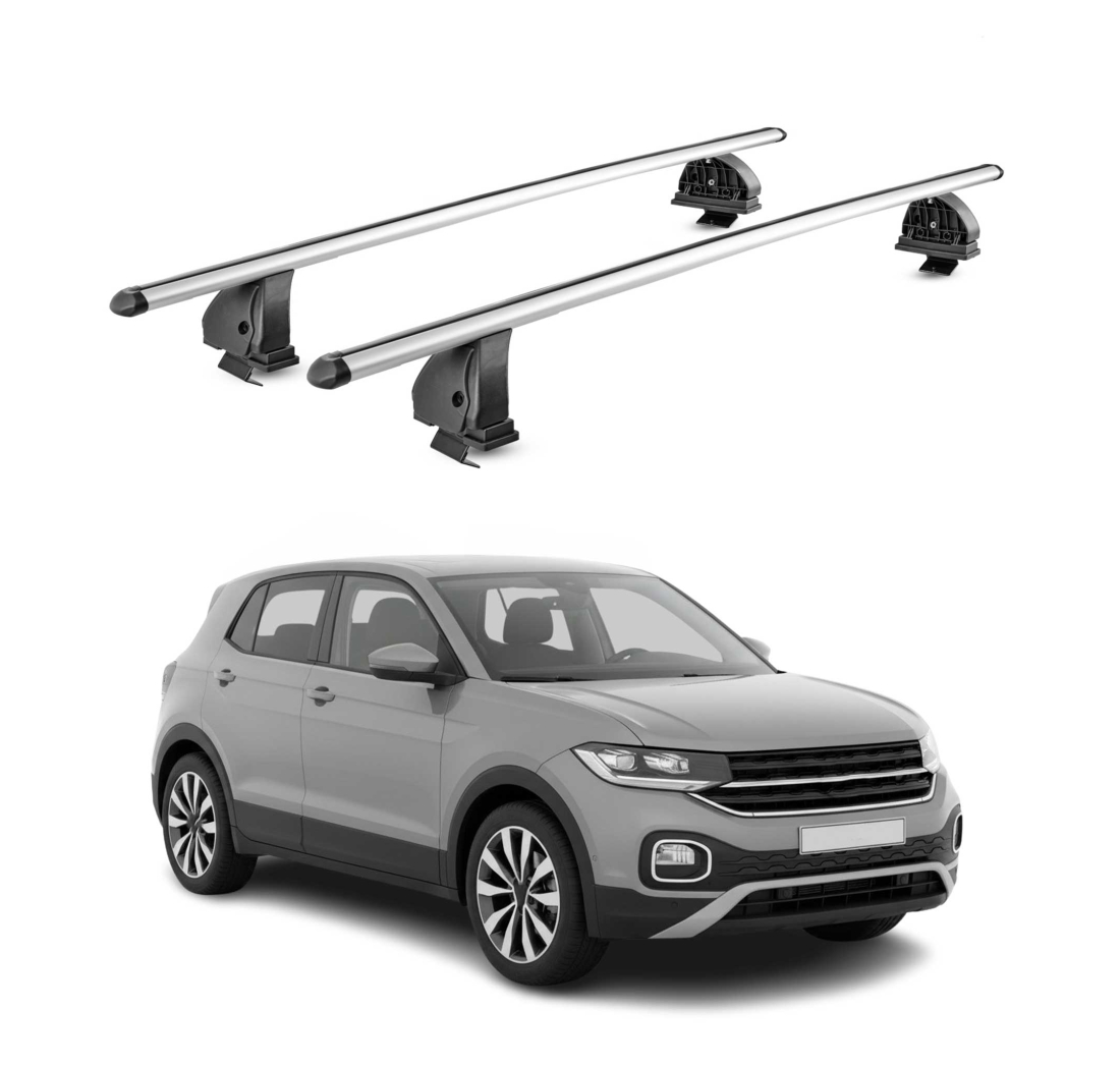 Krovni nosači VW T-CROSS (NO RAILS) 2018- | aluminij | Molydon