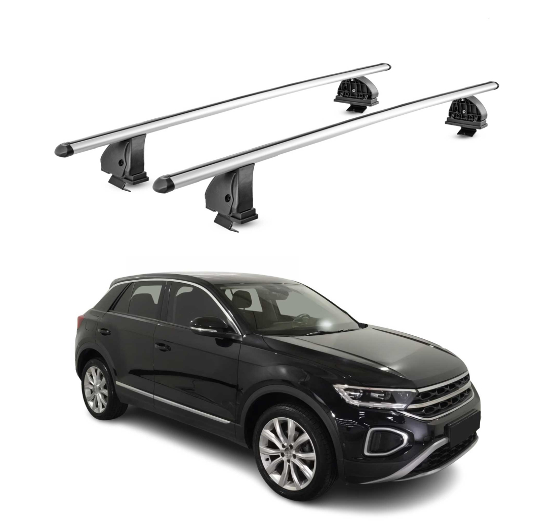 Krovni nosači VW T-ROC I 2017-2025 | aluminij | Molydon