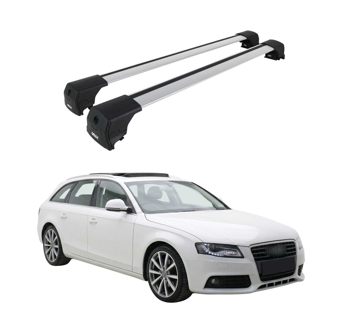 Krovni nosači AUDI A4 B8 AVANT 2008-2015 | aluminij | Molydon