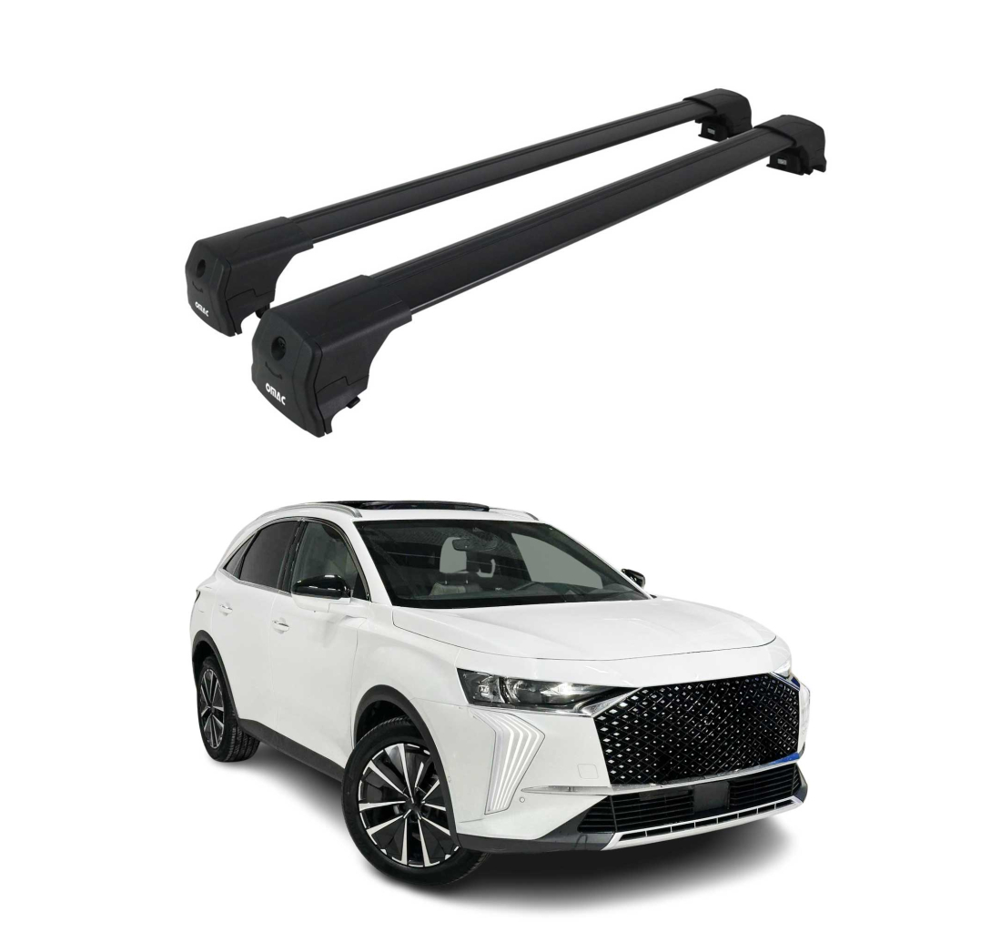 Krovni nosači DS 7 CROSSBACK / DS 7 2017-2026 | aluminij | Molydon