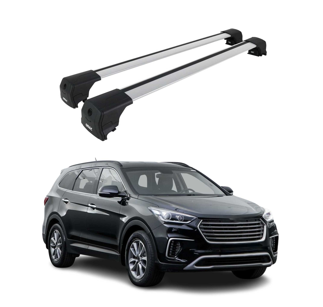 Krovni nosači HYUNDAI SANTA FE III 2013-2018 | aluminij | Molydon
